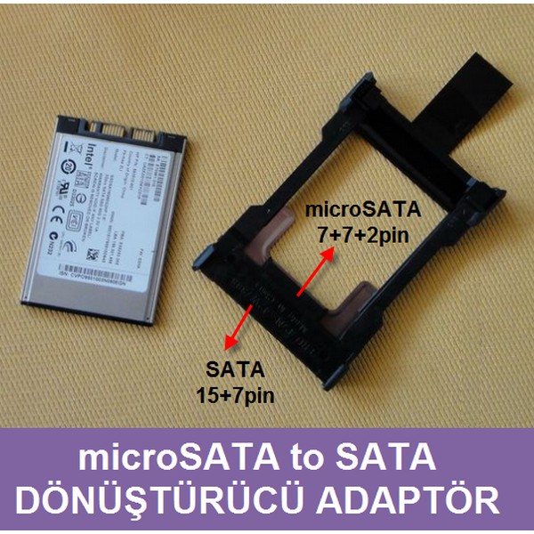 micro%20SATA%20to%20SATA%20Dönüştürücü%20Adaptör%20Kabinli%20(+5.0v)