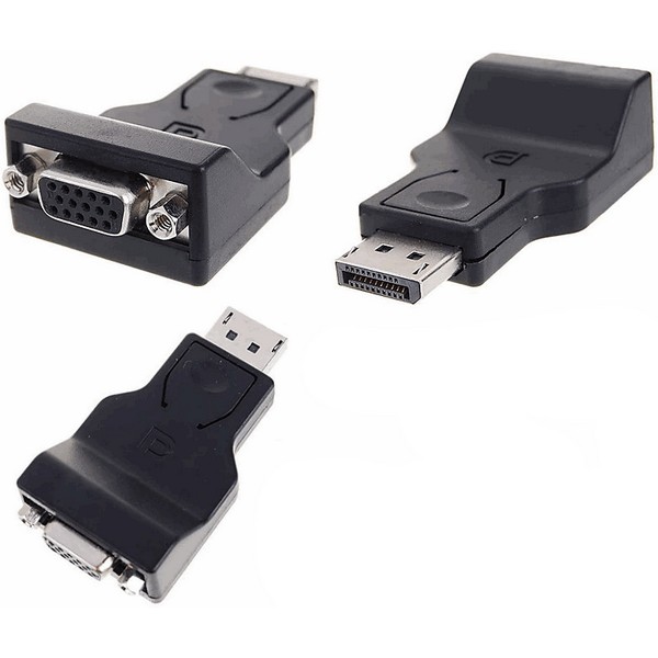 VGA%20to%20Displayport%20Dönüştürücü%20Adaptör%20(VGA%20dişi-Displayport%20erkek)
