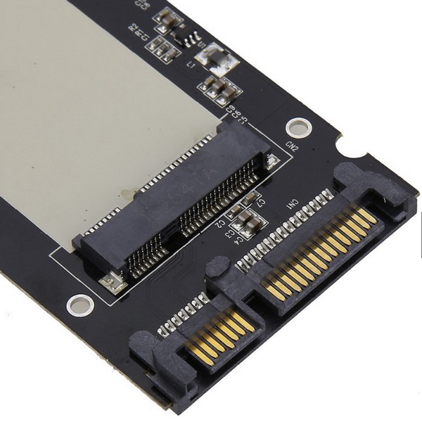 mSATA SSD to SATA Dönüştürücü Adaptör dişi to erkek (30x50mm SSD