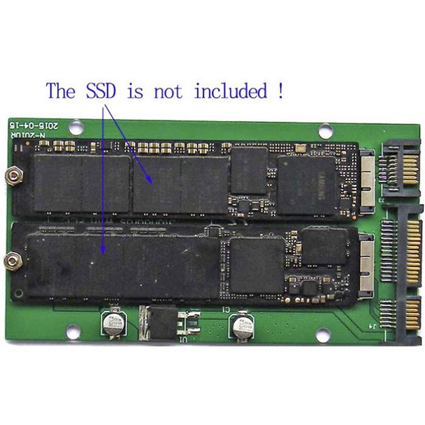 Apple%20Macbook%202x%20SSD%208+18%20pin%20SSD%20to%20SATA%20Dönüştürücü%20Adaptör%20(2012-2013%20başı)