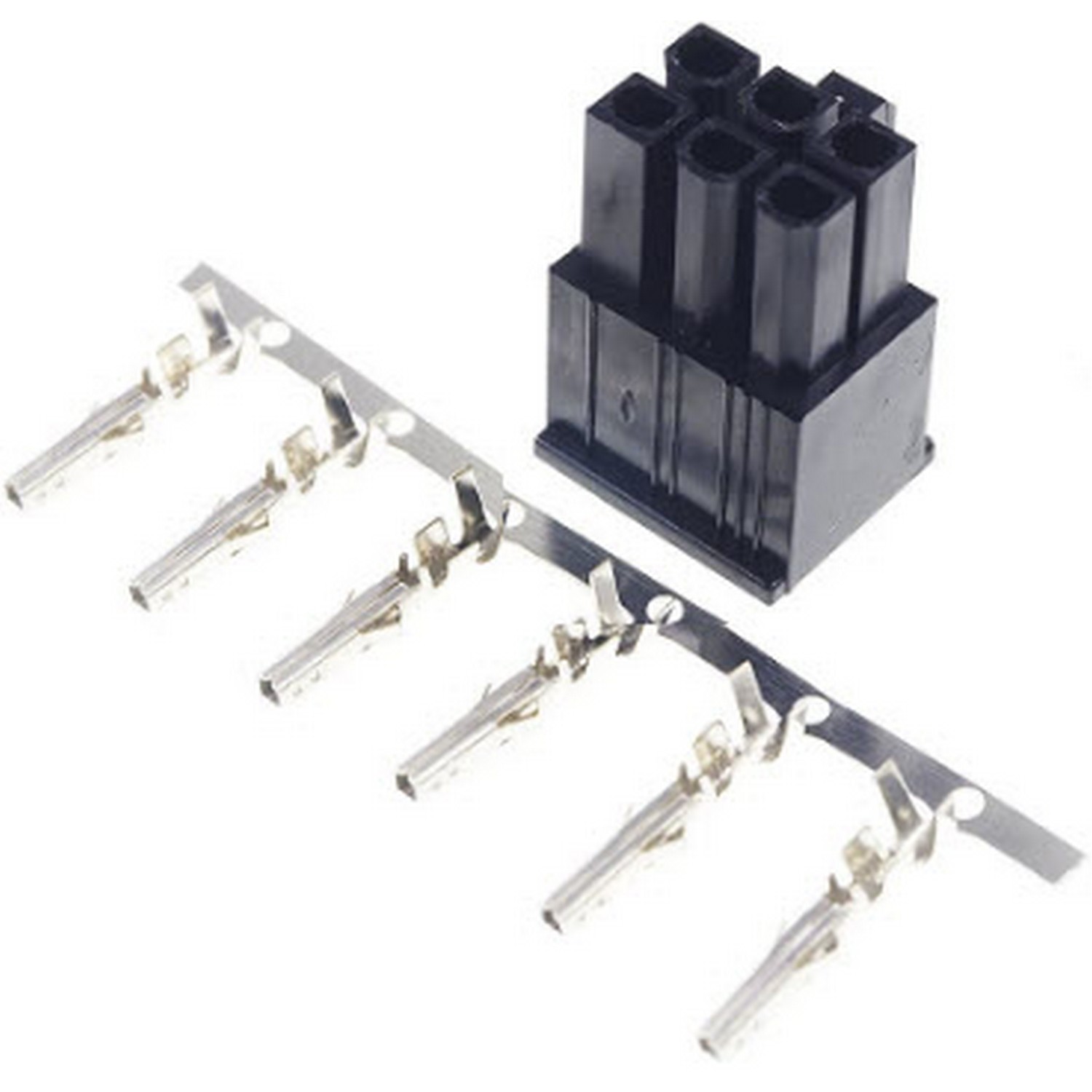 PCI-e%206%20pin%20Riser%206%20pin%20dişi%20Power%20Konnektör%20Seti%20(4.20%20mm)