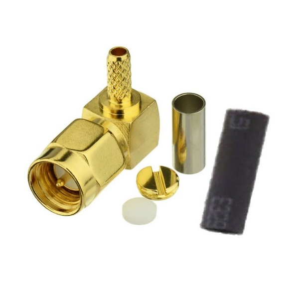 SMA%20Konnektör%20(SMA%20erkek-içdiş%20Crimp%202-3mm%20Kablo%20için)%20(Rg174)(dirsekli)