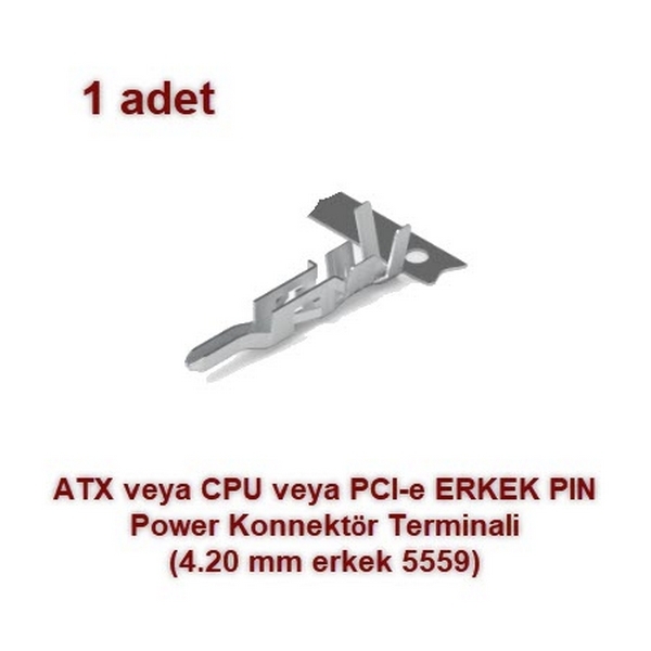 ATX%20CPU%20Erkek%20Pin%20PCI-e%20Erkek%20Pin%20Power%20Konnektör%20Terminali%20(1%20adet)%20(4.20%20mm%20Erkek%205559)