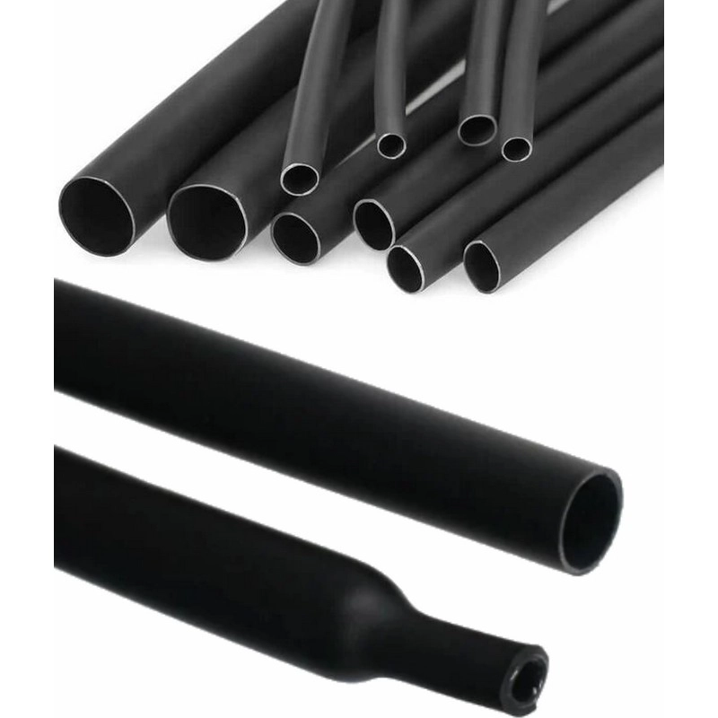 Isıyla%20Daralan%20Makaron%20Kablo%20Yalıtım%20ve%20Koruma%20Hortumu%20Sleeved%20SİYAH%20(Seçenekli%20Ölçü)