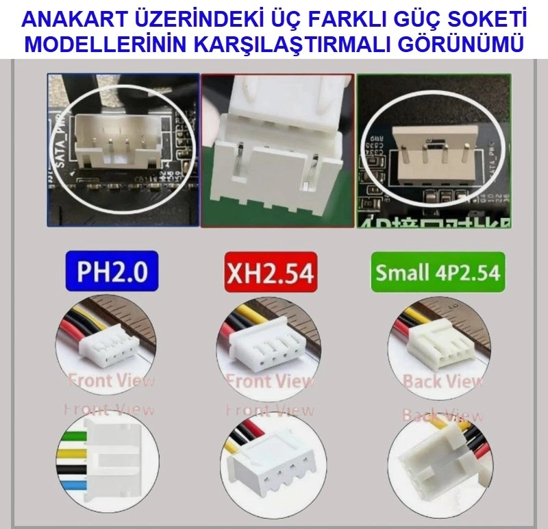 CASPER%20Anakart%20PH%202.0%20mm%204%20pin%20-%20SATA%20HDD%20SSD%20Power%20Güç%20Kablosu%20(A500%20A600%20A700%20vb.%20modeller)%20(seçenekli)