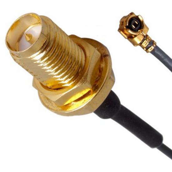 Pigtail Kablo U.FL IPX to SMA erkek-dışdiş (20 cm)