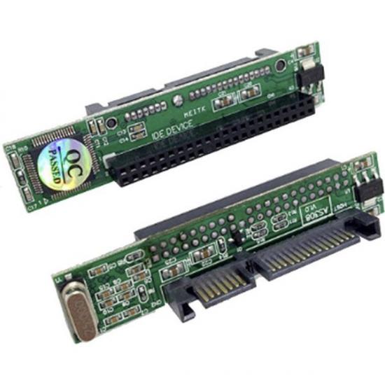2.5 IDE 44 pin HDD to SATA Dönüştürücü Adaptör (dişi to erkek) (Laptop için almayınız)