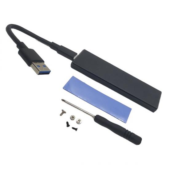 M.2 NVME SSD to USB 3.1 Type C Dönüştürücü Adaptör (M.2 SATA SSD çalışamaz)