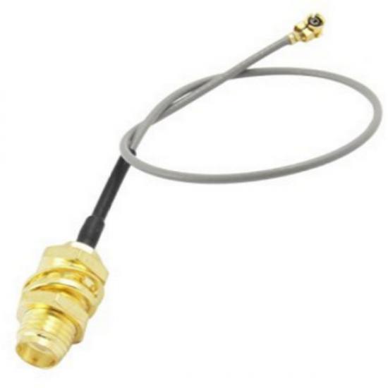 Pigtail Kablo IPX U.FL to SMA dişi-dışdiş (20 cm) (U.FL dişi MHF1 modeldir)