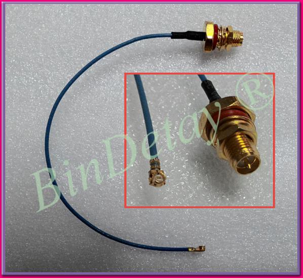Pigtail Kablo IPX U.FL to SMA erkek-dışdiş Dış Mekan (15cm) (U.FL dişi MHF1 modeldir)