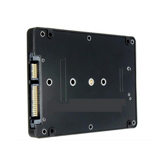 M.2 SATA SSD to SATA Dönüştürücü Adaptör (Kasalı Model) (M.2 NVME SSD çalışamaz)
