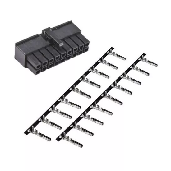ATX 18 pin dişi Power Konnektör Seti (4.20 mm)