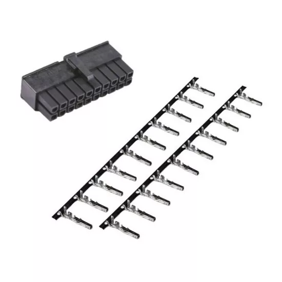 ATX 20 pin dişi Power Konnektör Seti (4.20 mm)
