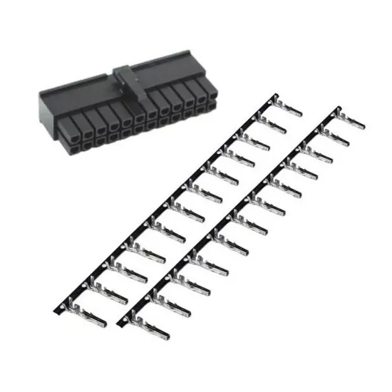 ATX 24 pin dişi Power Konnektör Seti (4.20 mm)