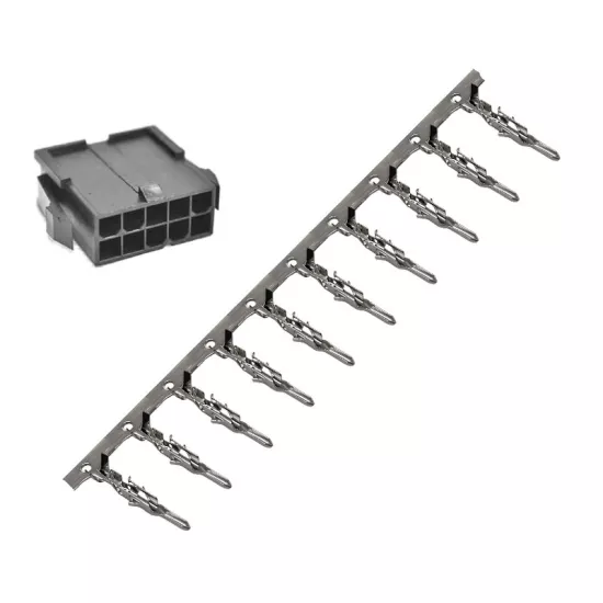 ATX 10 pin erkek Power Konnektör Seti (4.20 mm)