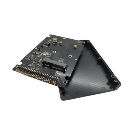 mSATA SSD to 2.5 IDE 44 pin Dönüştürücü Adaptör PATA IDE (Kasalı Model)
