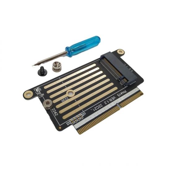 M.2 NVME SSD to Apple A1708 anakart 22+34 pin Dönüştürücü Adaptör (2016-2017)