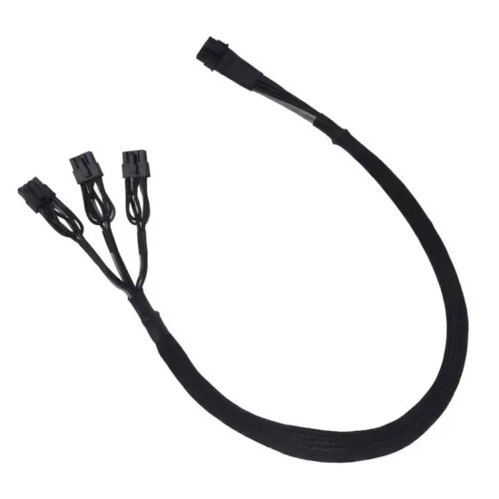 Modüler PSU PCI-e 8 Pin to 12VHPWR (12+4 Pin) Ekran Kartı GPU Güç Kablosu (300W 450W 600W) 70 cm